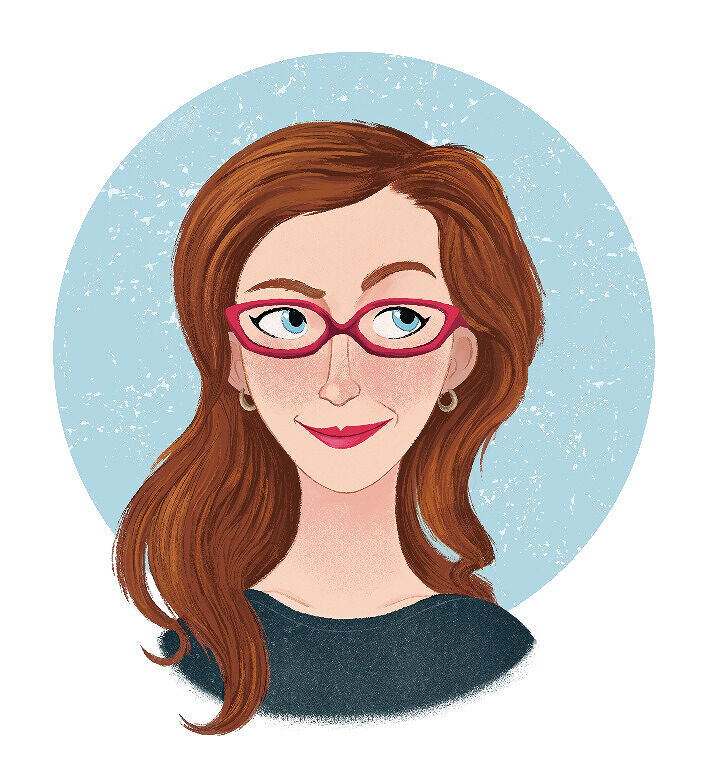 Dani Colman graphic headshot.