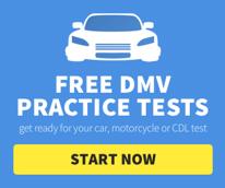 Idaho Driving Tests graphic, Free DMV practice tests. Get ready for your car, motorcycle or CDL test. Start now.