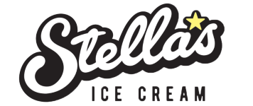 Stella's Ice Cream logo.