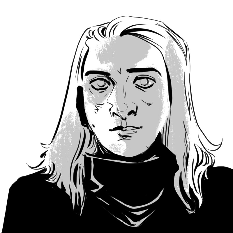 Ryan Hickman illustrated headshot.
